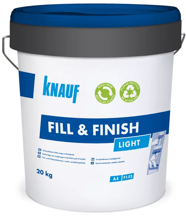 Fill and Finish Light Enduit de jointoiement et de finition prêt à l’emploi pour l’intérieur